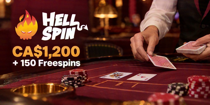 Table games Hell Spin CA$1,200 + 150 Freespins