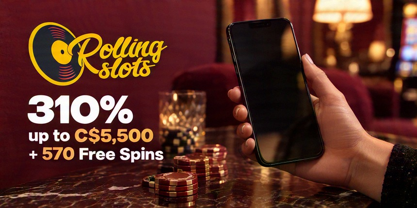 Best RTP casinos Rolling Slots 310% up to C$5,500 + 570 Free Spins