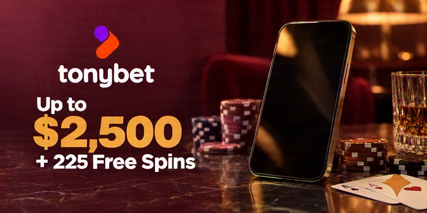 Online Casino Tonybet Up to $2,500 + 225 Free Spins